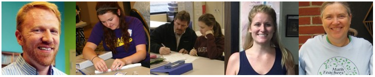 From left to right: Bolognese, Davis, Phelps, Ray, Sudnick